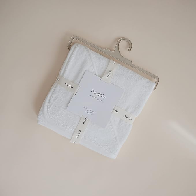 mushie Baby Hooded Towel | Organic Cotton - Image 3