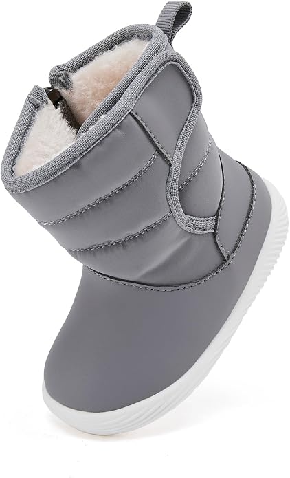BMCiTYBM Baby Boy Girl Snow Boots Waterproof Winter Warm Booties Nonslip - Image 4