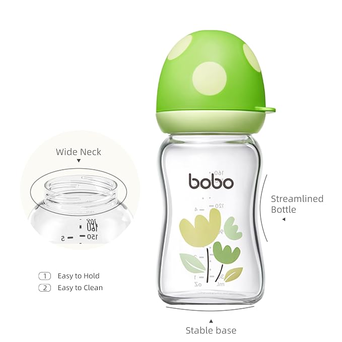 YOHKOH Natural Glass Baby Bottle - Image 4