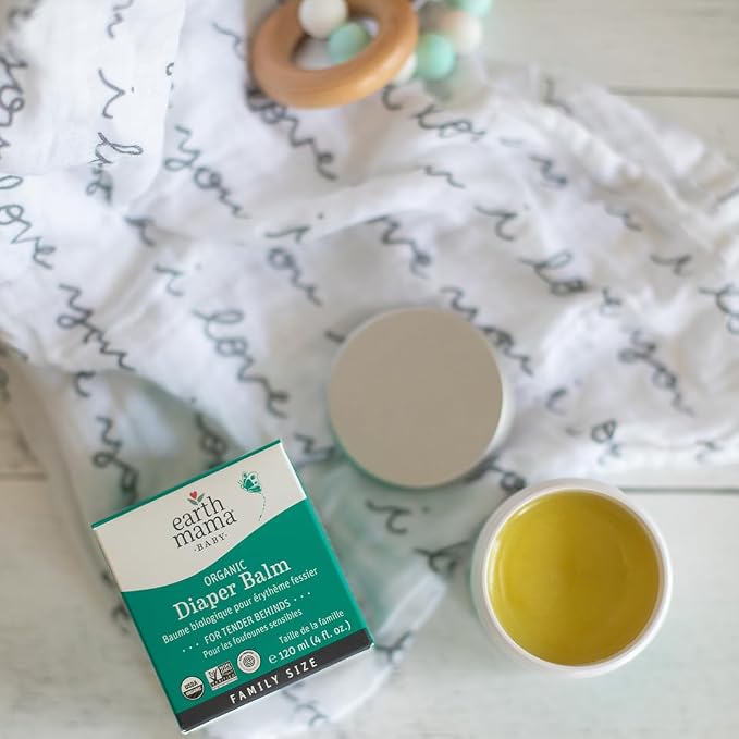 Earth Mama Organic Economy Size Diaper Balm | Diaper Cream - Image 7