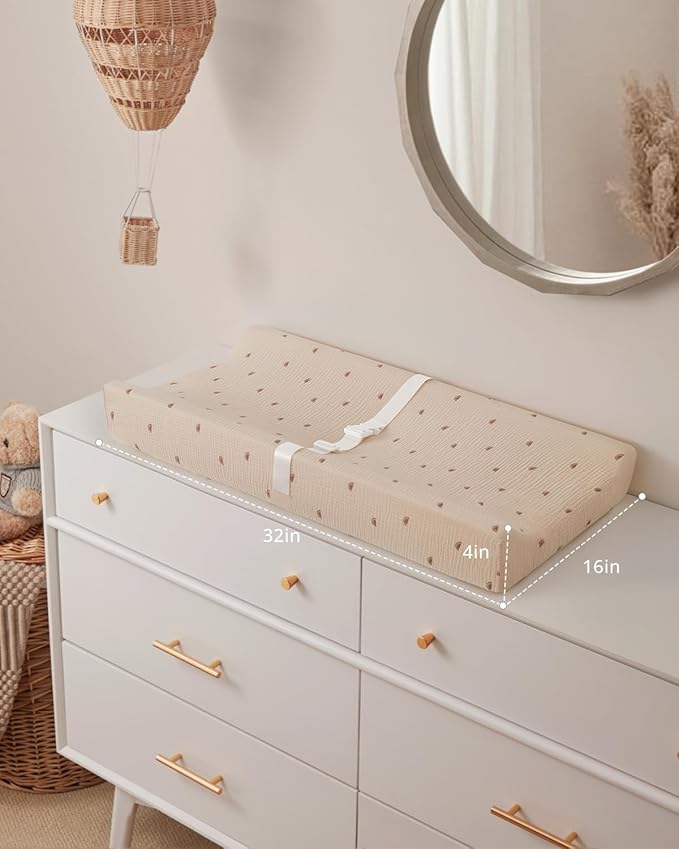Blissful Diary Muslin Baby Changing Pad - Image 5