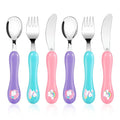 Lehoo Castle 6 Pieces Toddler Utensils, Kids Silverware by LehooCastle