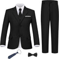 Boys Suit Set Slim Fit Kids Formal Suits Toddler Tuxedo Wedding Prom Classic by FxzpiodiMENSSUITS