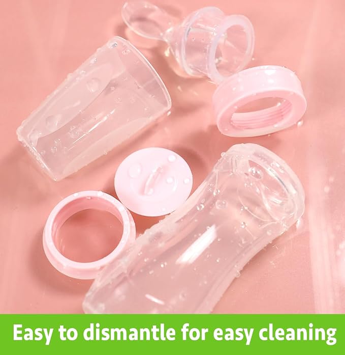 Haakaa Silicone Baby Food Dispensing Spoon Feeder 4oz - Image 7