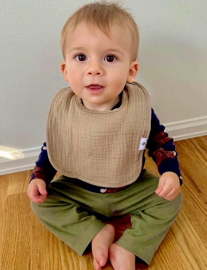DiaperSquad's Baby Bibs for Drooling and Teething, Bibs for Boys, Baby Girl - Image 3