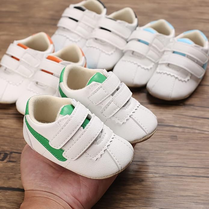 Clowora Baby Boys Girls Shoes Non-Slip Rubber Sole Sneakers Infant First - Image 7