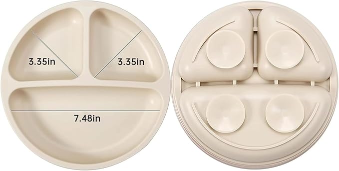 PandaEar Silicone Baby Feeding Set, 2 Pack - Image 3
