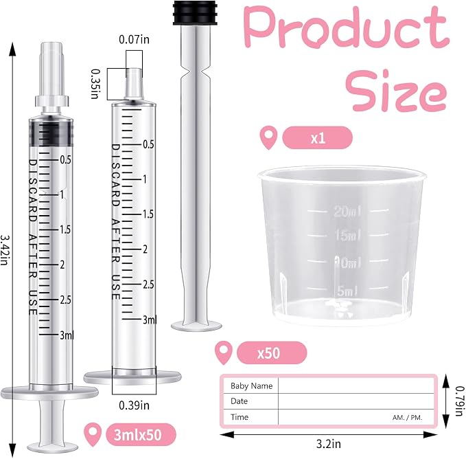 Trelaco Colostrum Collector Kit Include Sterile Sealed Breast Milk Syringes - Image 2