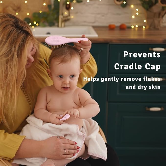Baby Hair Brush Set for Newborns - Image 4