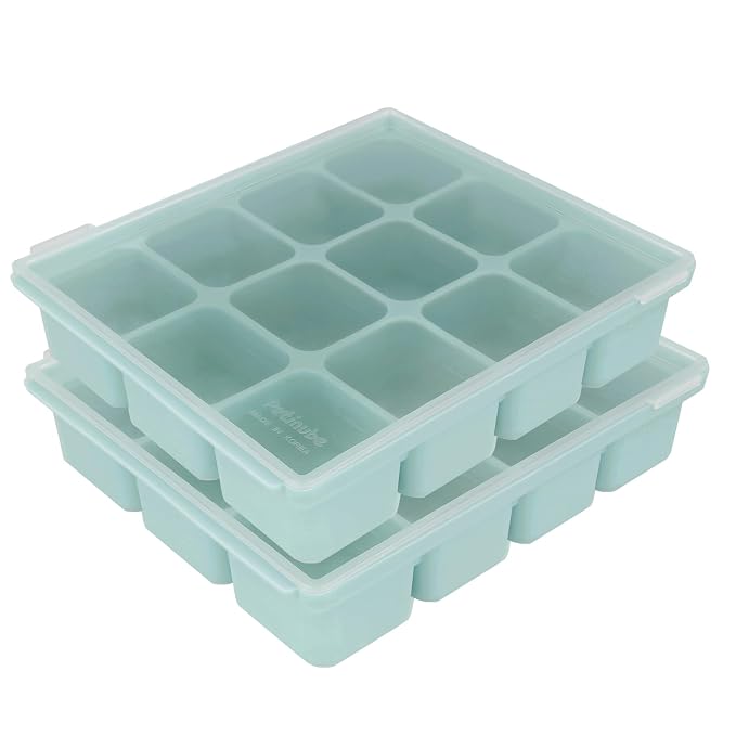 Baby Food Storage Silicone Cubes by Petinube
