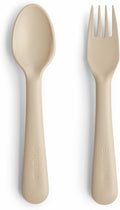 mushie Flatware Fork and Spoon Set by mushie