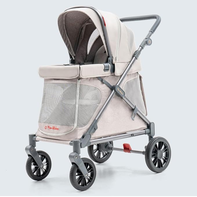 Familidoo Q1 Multi-Use Kids Wagon Stroller – Foldable, Lightweight & All-Terrain - Image 4