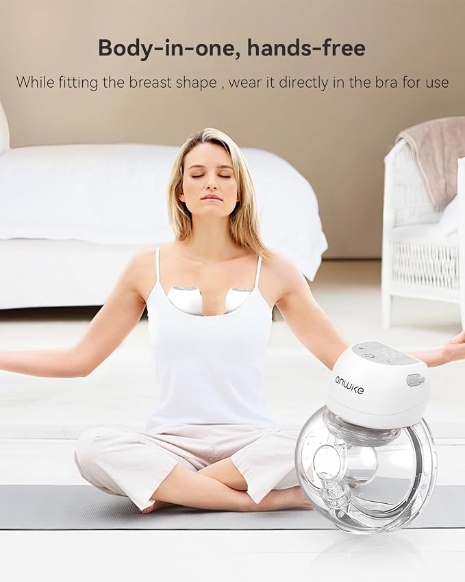 Ultra-Light 193g Hands Free Breast Pump – Quiet & Portable - Image 8