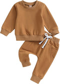 Tiaham Baby Boy Clothes Girl Outfits Fashion Sweatshirt Sweat Pant Kids Toddler by Tiacham