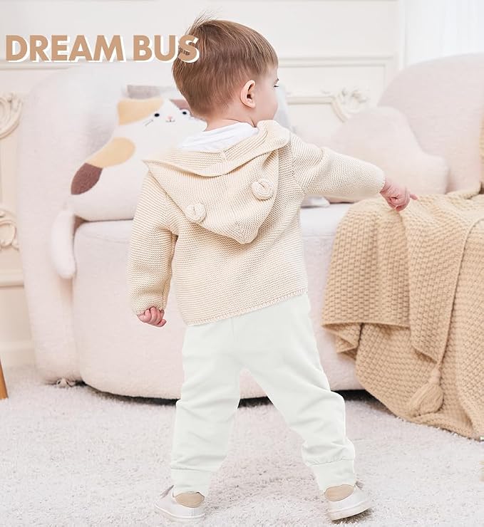 DREAM BUS Pack of 3 Toddler Jogger Pants - Image 3