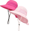 XIAOHAWANG Girls Sun Hat Baby Beach Hats Boys UPF 50+ Kids Summer Protection by XIAOHAWANG