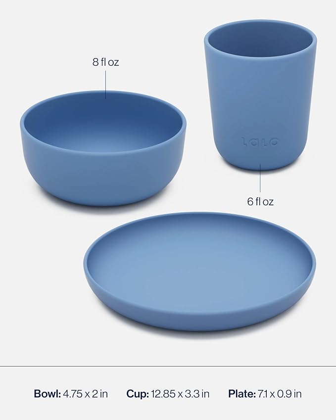 Lalo Big Bites Kids Dinnerware Full Set - Image 4