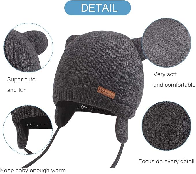 BAVST Baby Beanie Hat for Winter - Image 4