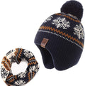 LMLALML Boys Winter Hat Earflap Knitted Beanie by LMLALML