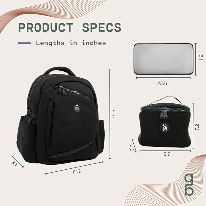 Gear Baby Breast Pump & Diaper bag Compatible - Image 4