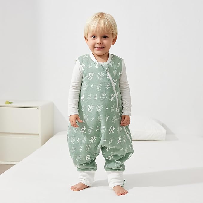 Duomiaomiao 2.5 TOG Toddler Sleep Sack 36-48 Months 100% Cotton Winter Side - Image 3