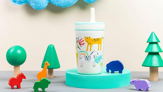 Zak Designs Kelso Toddler Cups For Travel or At Home, 12oz Vacuum Insulated - Image 13
