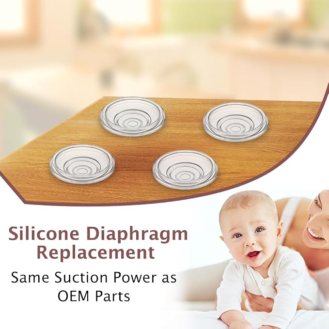 4pcs Silicone Diaphragm Compatible - Image 7