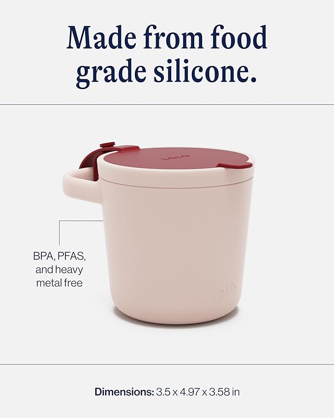 Lalo Snack Cup - Mess-Free Silicone Snack Cups - Image 4