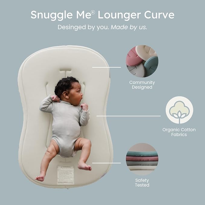 Snuggle Me® Baby Lounger Curve - Image 2