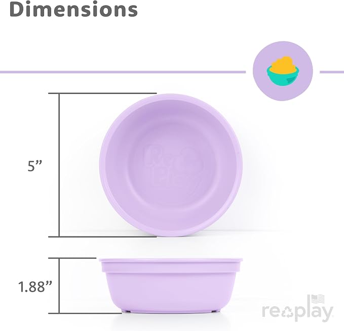 Re-Play 12 oz. Toddler Bowls Set of 4 - Image 9