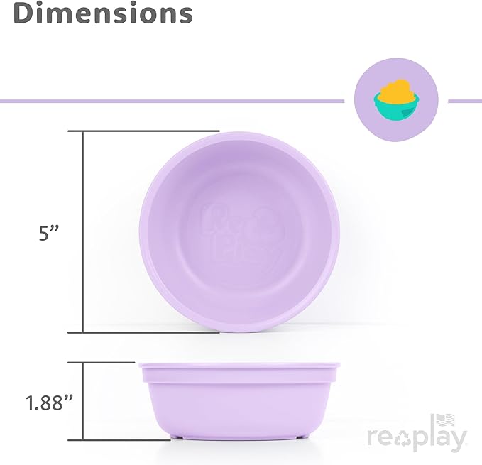 Re-Play 12 oz. Toddler Bowls Set of 3 - Image 9