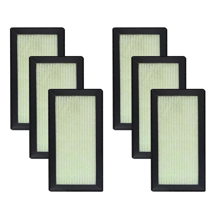 6 Pack HEPA H13 True Filter Replacement by Henmfely