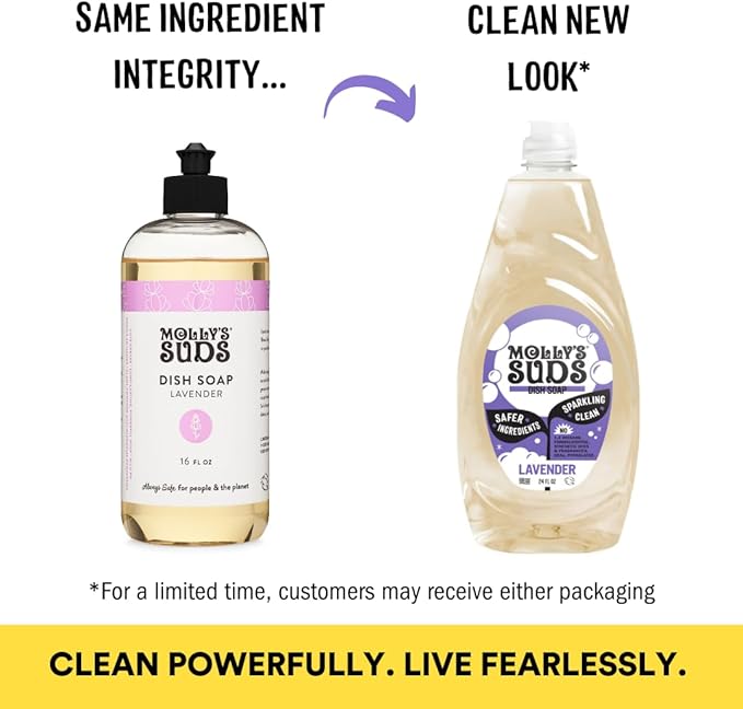 Molly's Suds Liquid Dish Soap | Clean, Simple Ingredients | Extra Scrubbing - Image 2