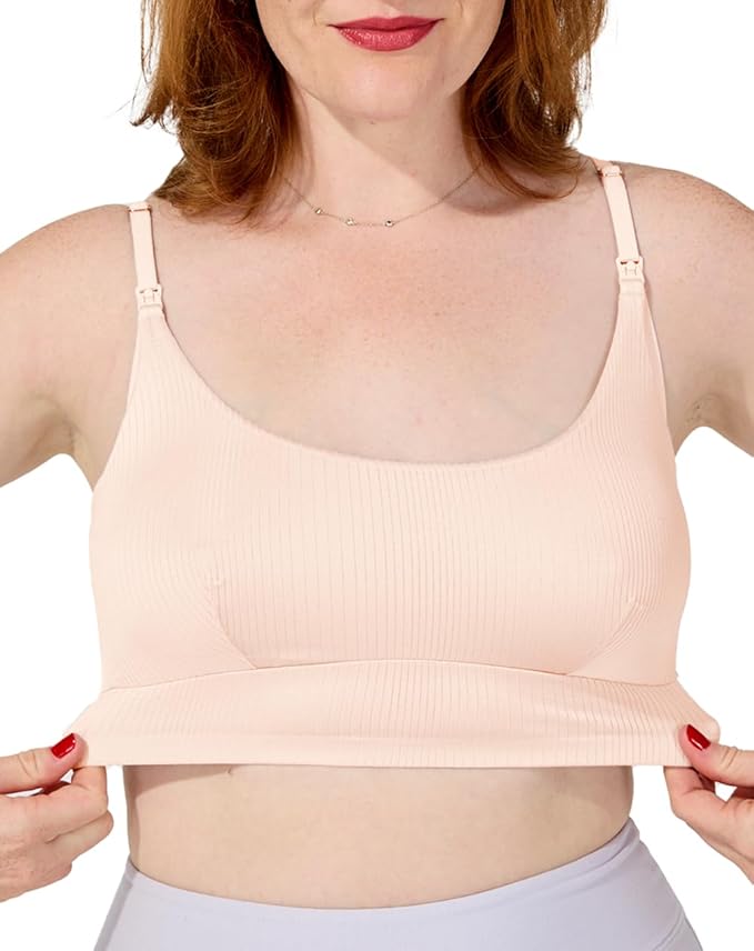 Bodily Everything Bra for Pregnancy, Nursing & Breastfeeding, Wireless by Bodily