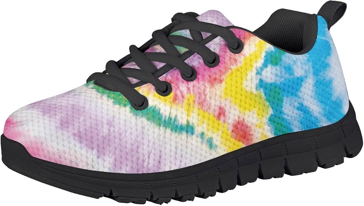 MARSVOVO First Shoes for Walking Boy Girl Athletic Lightweight Flexible Lace-up - Image 2