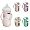4 Pack Silicone Sleeves for Avent Natural Glass Bottles, Anti Breakage Baby by AYHIT