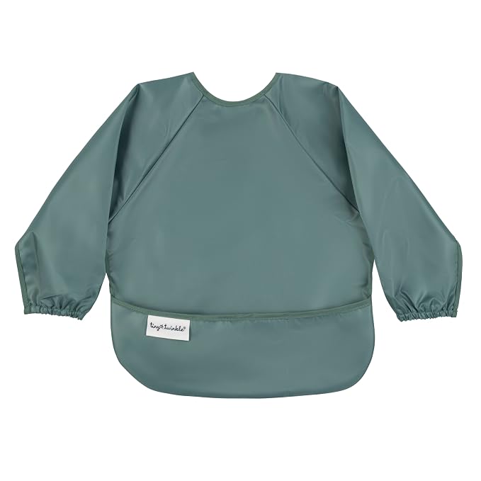 Tiny Twinkle Long Sleeve Bib for Babies & Toddlers – Waterproof Smock Bib for by TinyTwinkle