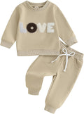 Fernvia Toddler Baby Girl Clothes 3 6 9 12 18 24 Months Fall Outfits Solid Long by Fernvia