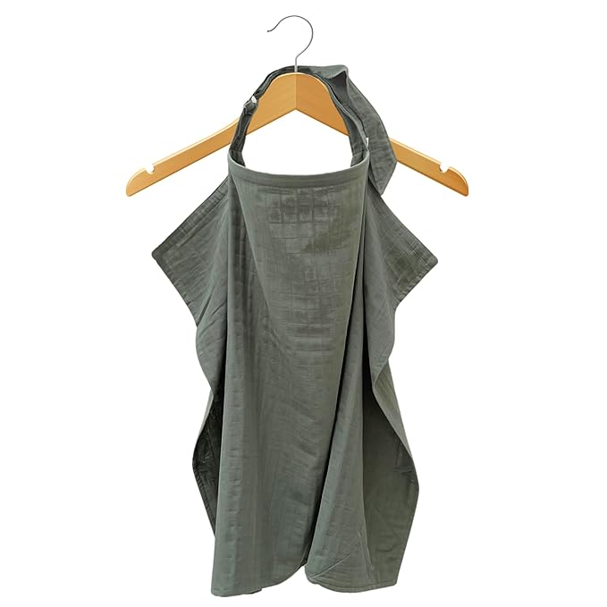 MOZAH 100% Organic Cotton Muslin Nursing Cover by mozahbabywearaccessories
