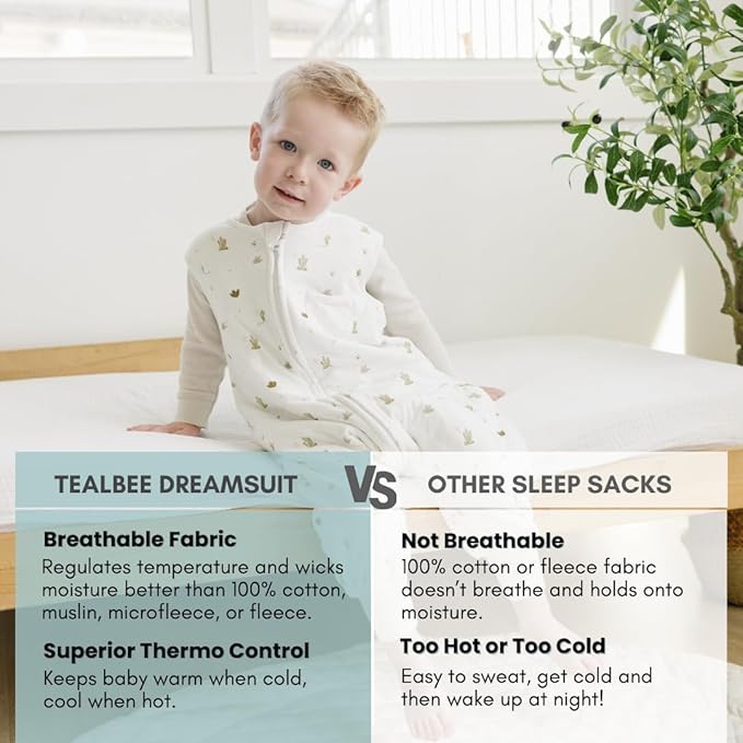 Tealbee Dreamsuit Toddler Sleep Sack - Image 3