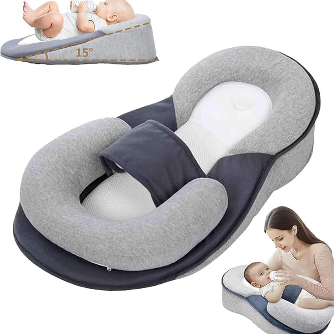 Baby Lounger Pillow for Infant Support Cushion Reflux Breastfeeding Pillow by Unknown