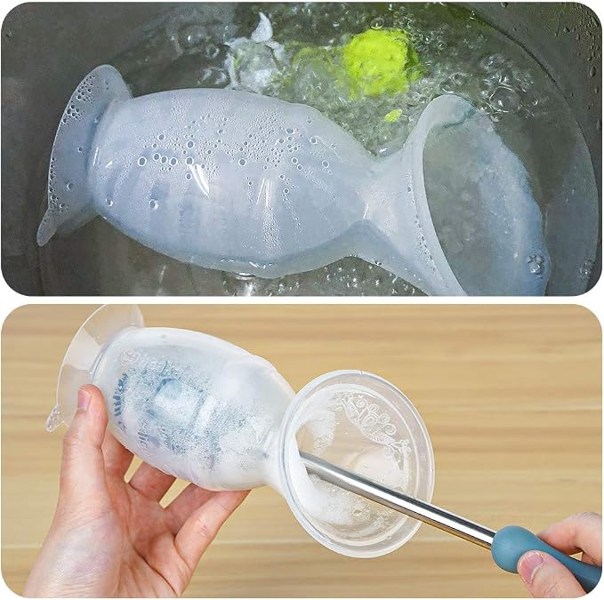 Haakaa Manual Breast Pump Silicone Breast Pump Milk Saver Milk Pump - Image 7