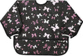 Long Sleeve Waterproof Bib for Toddlers – Feeding Smock for Baby Mealtime by Plie