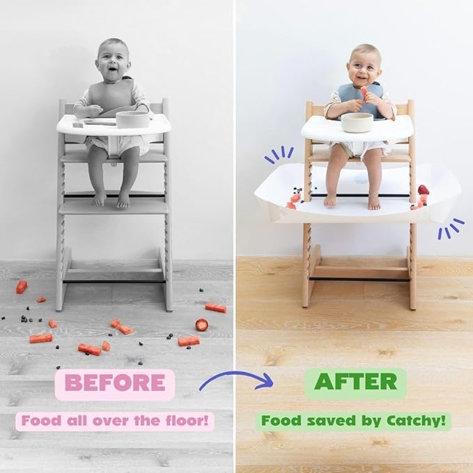 CATCHY - Food Catcher - Compatible - Highchair Sold Separately - Baby & Toddler - Image 6
