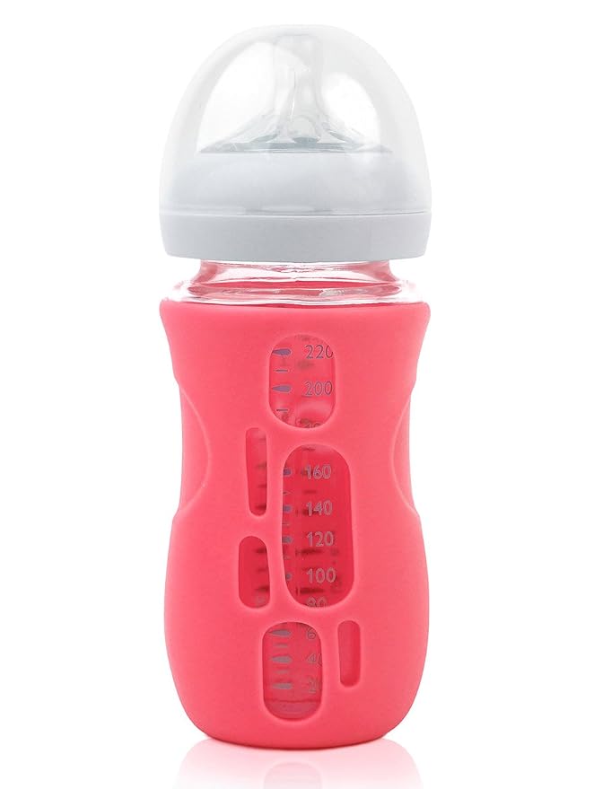 Olababy Silicone Sleeve for Avent Natural Glass Baby Bottles - Image 2
