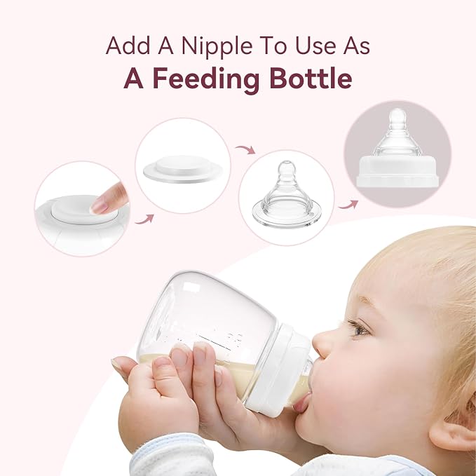 Milk Storage Bottle and Collection Bottle, Compatible - Image 4