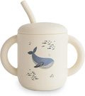 mushie 100% Silicone Training Cup & Straw by mushie