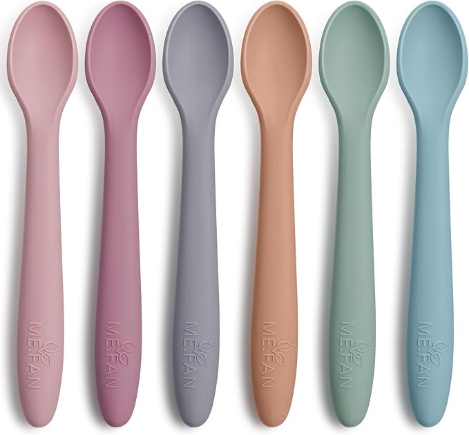 ME.FAN Silicone Baby Spoons by MEFAN