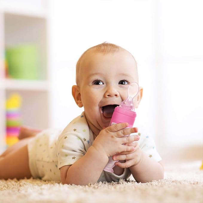 2 Pieces Silicone Baby Spoons Baby Feeding Spoon - Image 5
