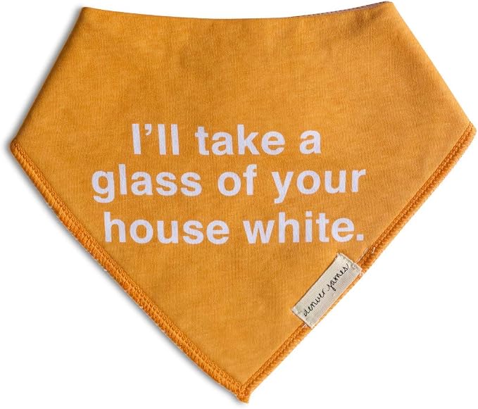 Denver James Bandana Feeding Drool Baby Bib I Soft Organic Cotton I Fleece Back by DenverJames